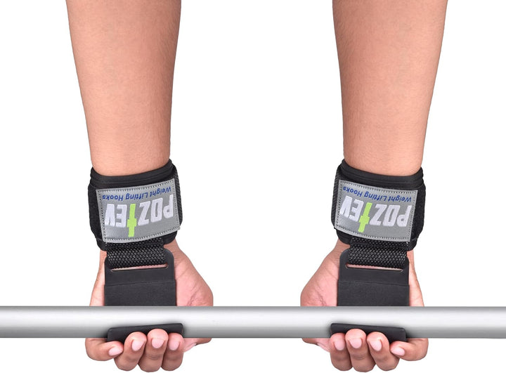 Weight Lifting Hooks & Wrist Wraps 