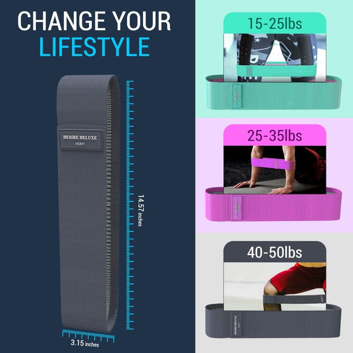 Resistance Band Set for Gym & Therapy