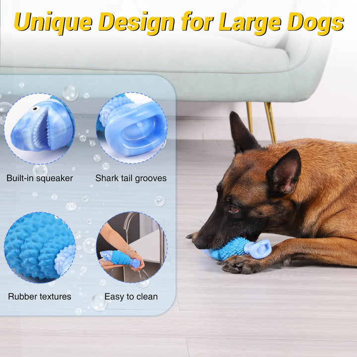 Indestructible Bacon Chew Toy for Dogs