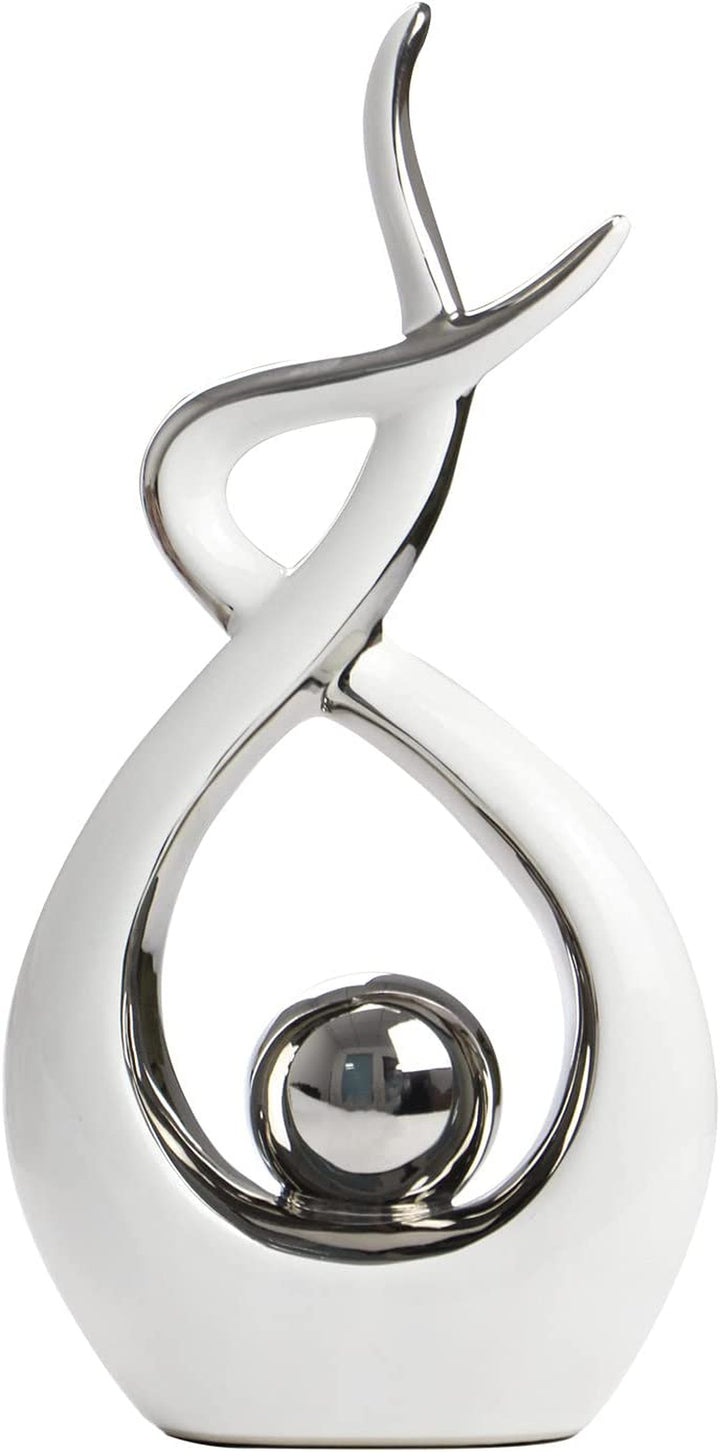 Modern Abstract Ceramic Statue Decor