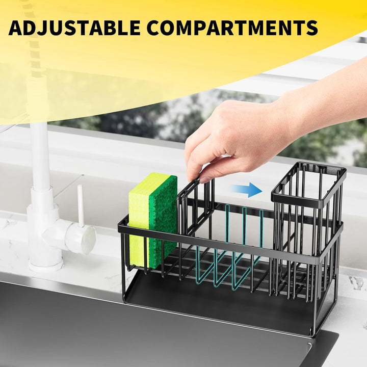 Rustproof Sink Caddy & Soap Dispenser