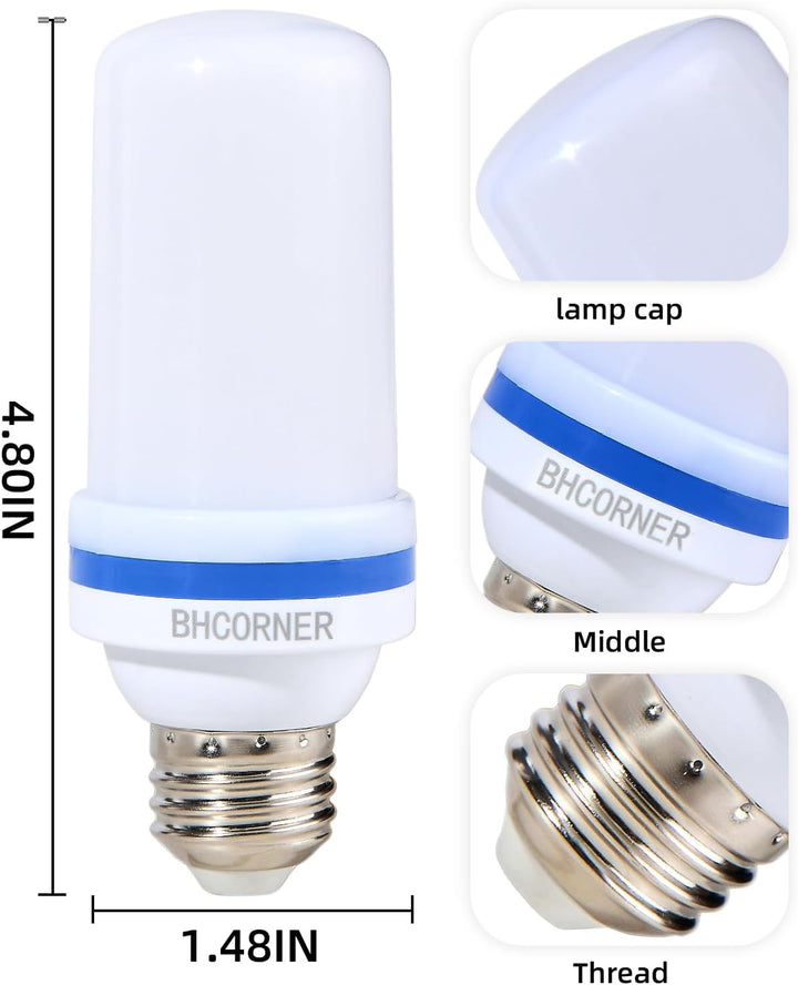 LED Purple Flame Bulbs – Halloween 2 Pack