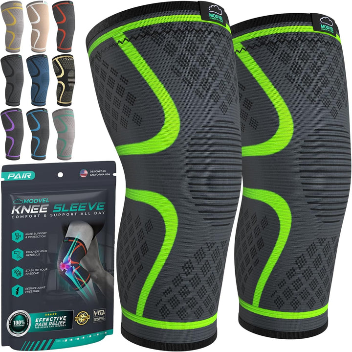 2-Pack Compression Knee Braces