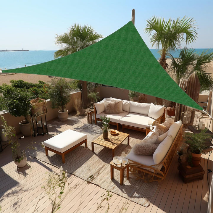 Rectangle Sun Shade 13x20ft - Grey