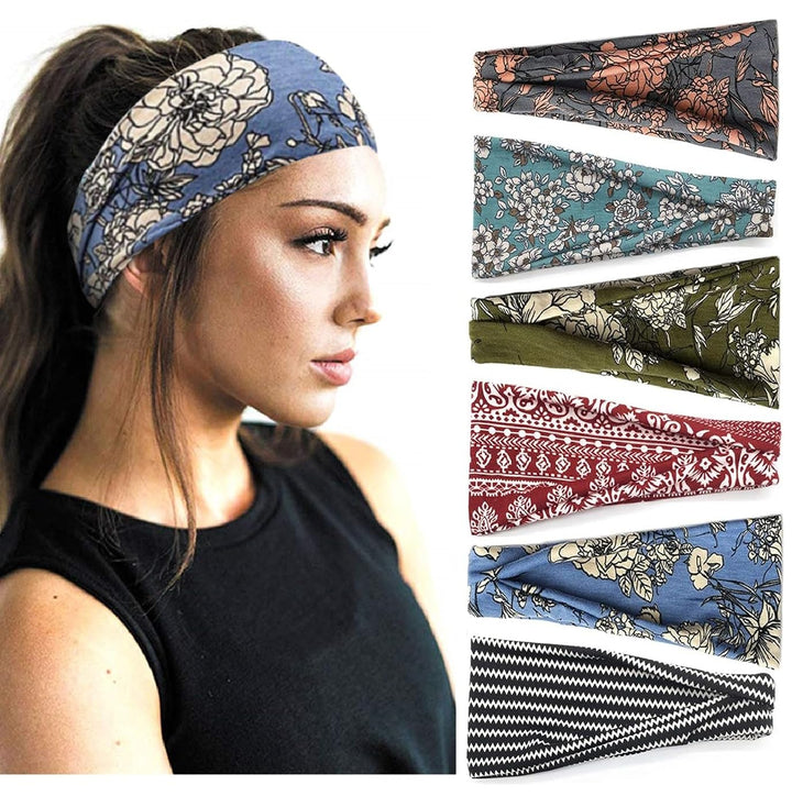 12 Pack Non-Slip Workout Headbands