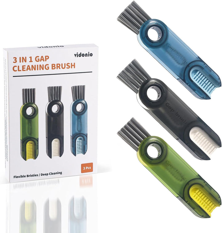 3-in-1 Cup Lid & Bottle Cleaner Set