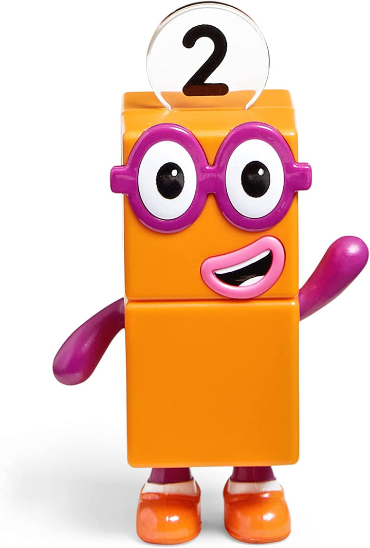 Numberblocks Friends One to Five, Action Figure Set, Toy Figures, Small Figurines for Kids, Counting Blocks, Numbers for Toddlers, Math Toys, Kids Birthday Gifts, Easter Basket Stuffers