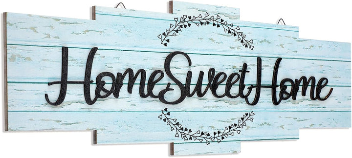 Rustic Home Sweet Home Wooden Sign
