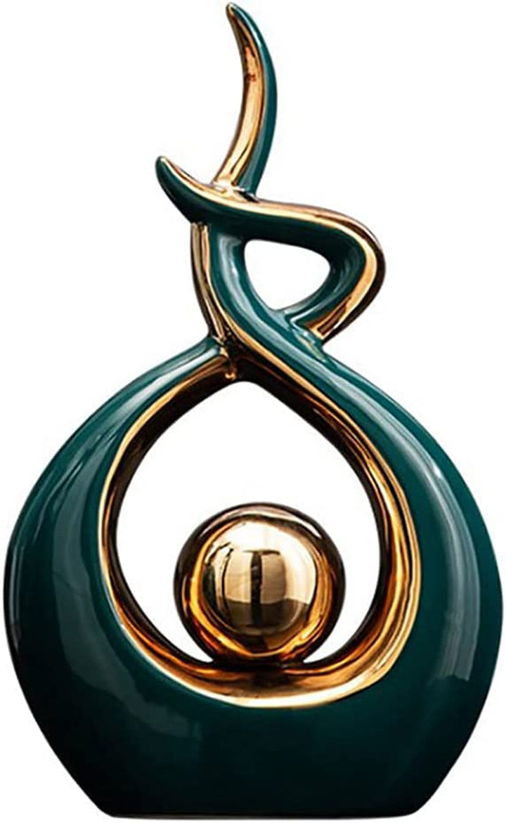 Modern Abstract Ceramic Statue Decor