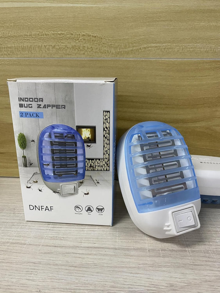 2-Pack Indoor Mosquito Zapper & Fly Trap
