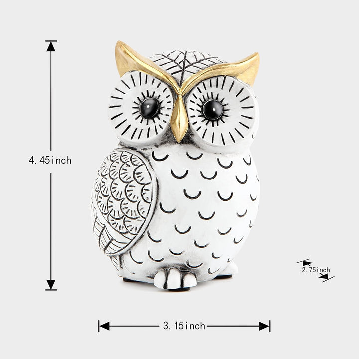 Owl Statue for Home Decor & Office