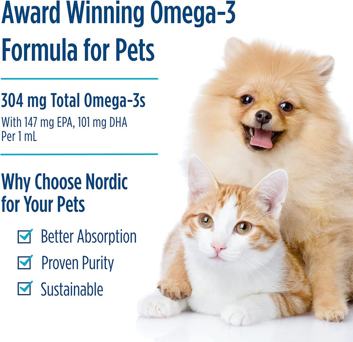 Omega-3 Fish Oil for Pets - 2oz