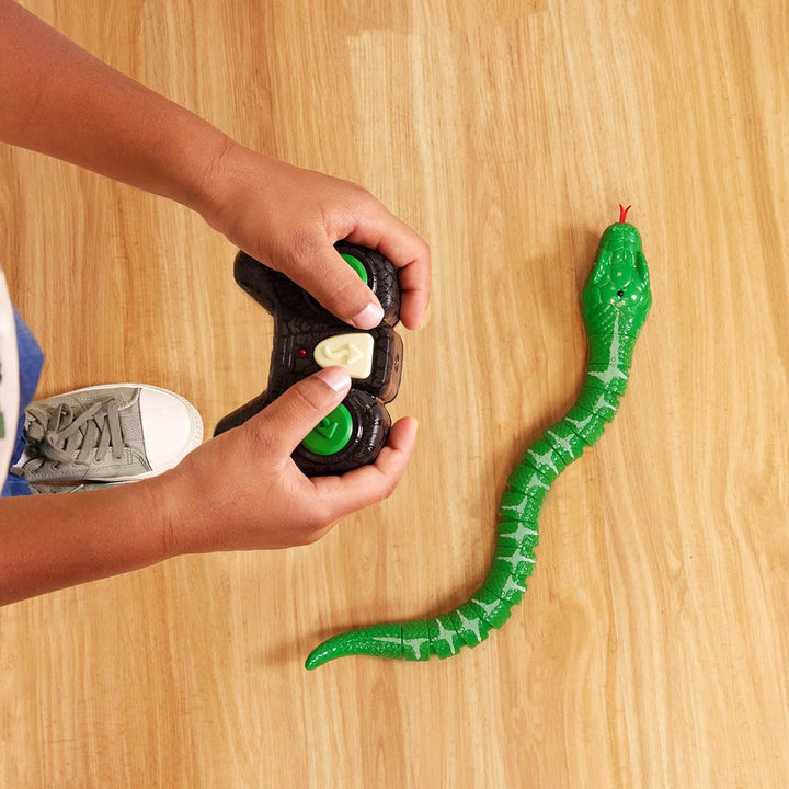 Remote Control Emerald Tree Boa - Electronic Snake Toy for Kids Ages 6+