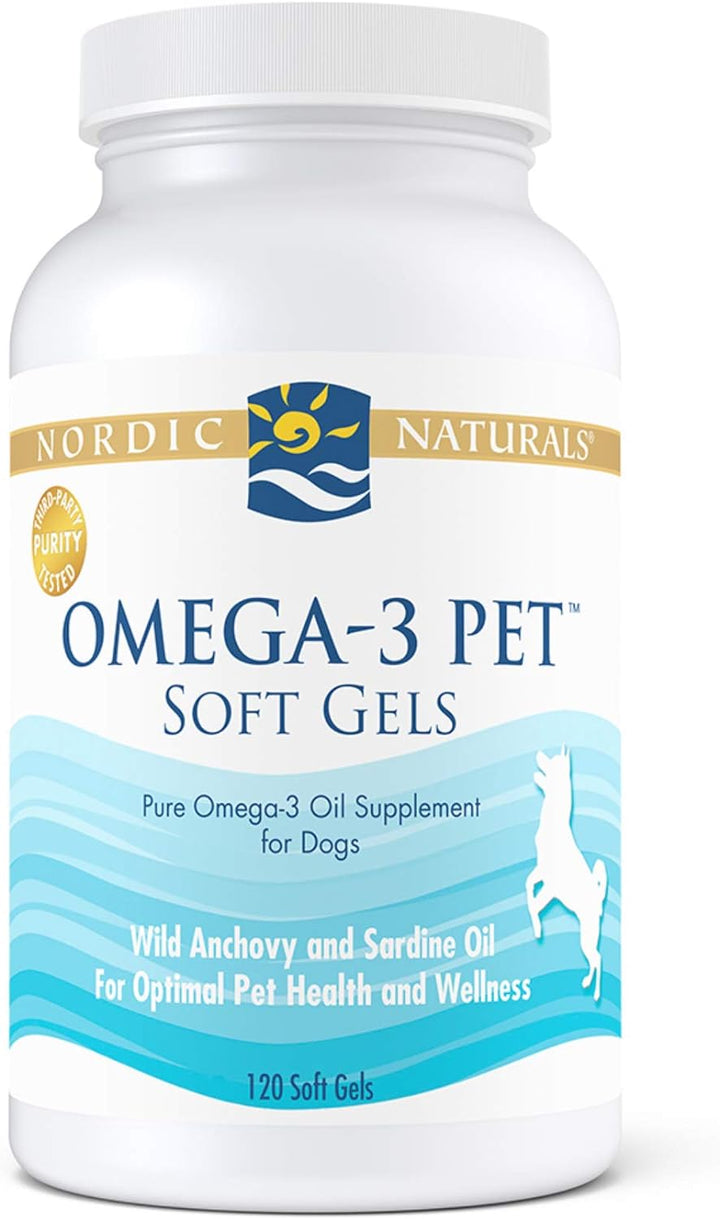 Omega-3 Pet Soft Gels for Dogs - 180 Ct