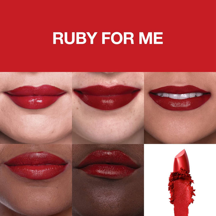 Ruby for Me Lipstick - Hydrating Red