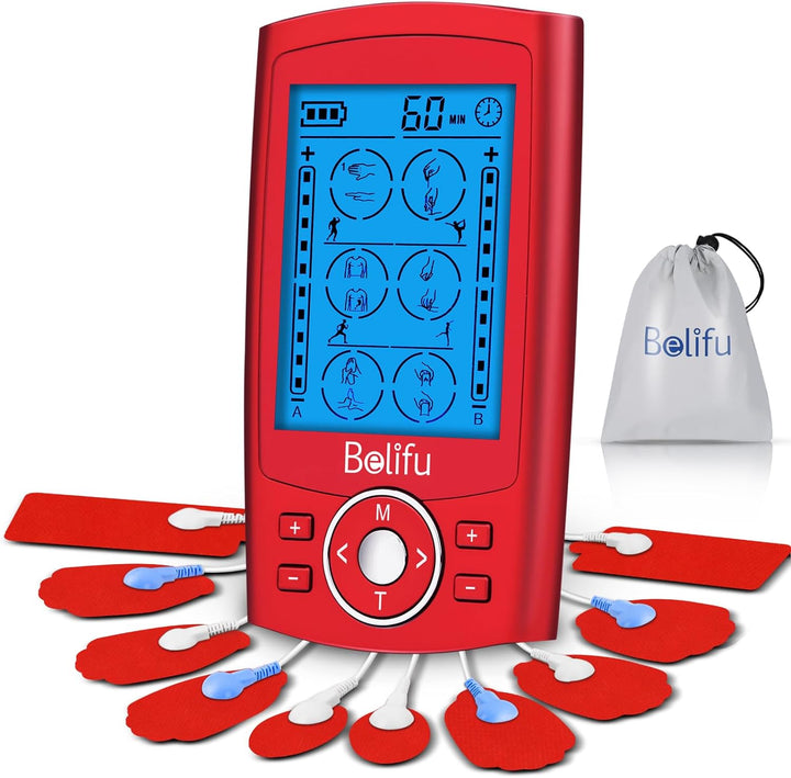 Dual Channel TENS EMS Muscle Stimulator