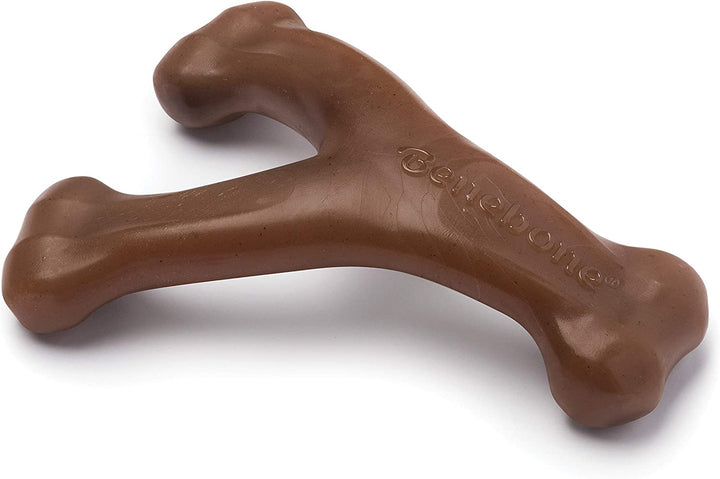 Wishbone Bacon Dog Toy for Aggressive Chewers
