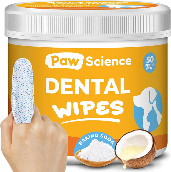 Dog & Cat Dental Finger Wipes Kit