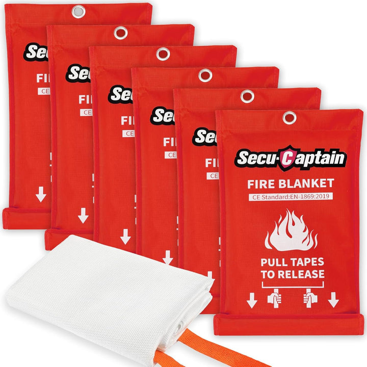 2-Pack Emergency Fire Blanket 40"x40