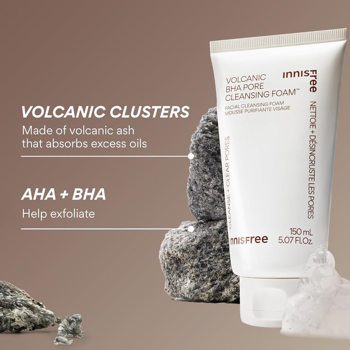 Volcanic BHA Salicylic Acid Foam Cleanser