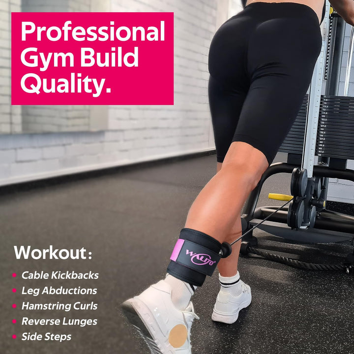 Ankle Resistance Bands with Cuffs