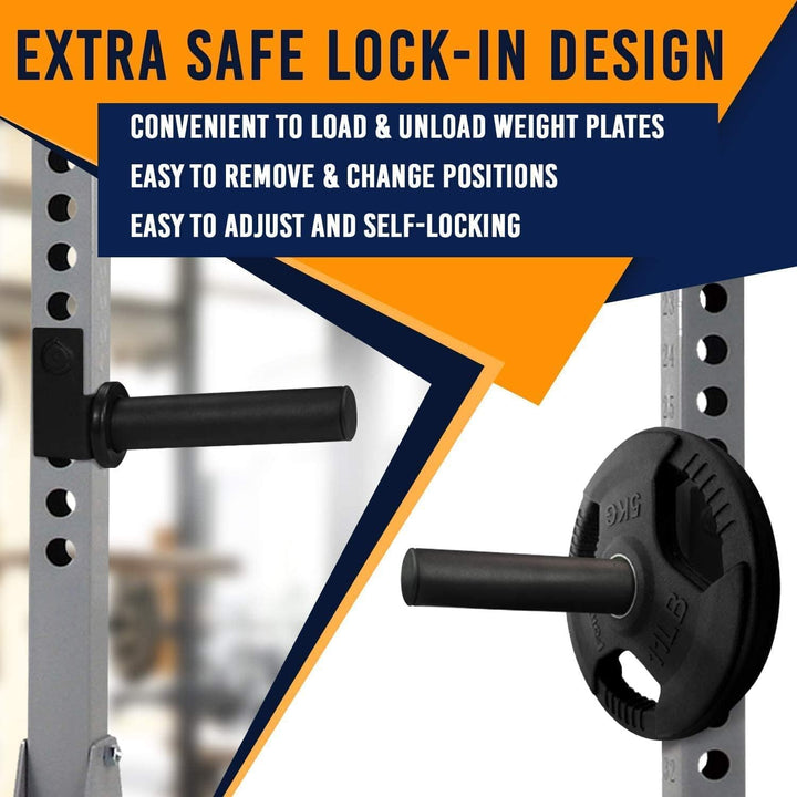 Weight Plate Holder for Power Rack