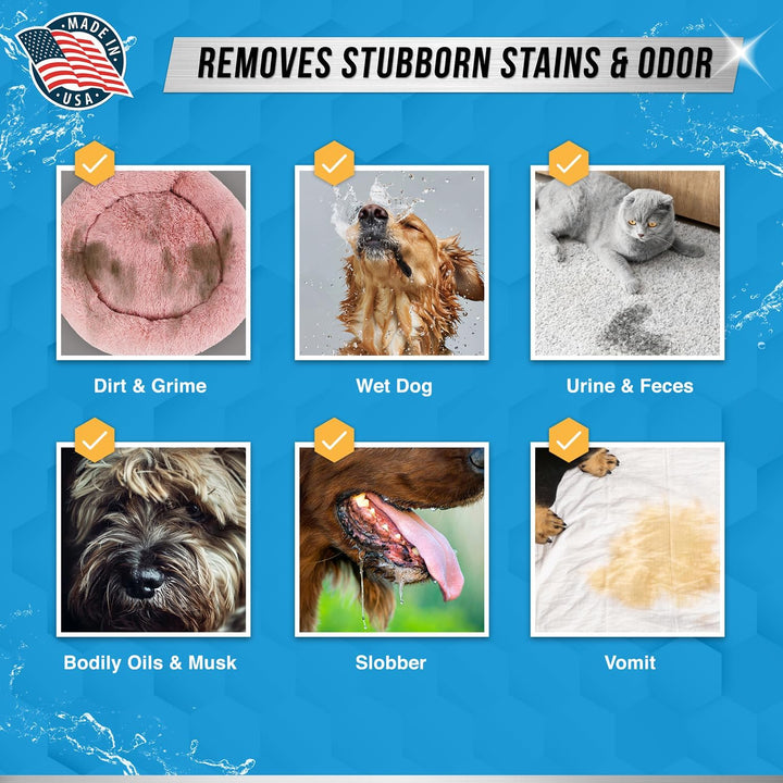 Pet Laundry Detergent & Odor Remover - 64 Loads