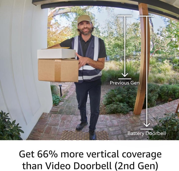 2024 Battery Doorbell with Video & Alerts