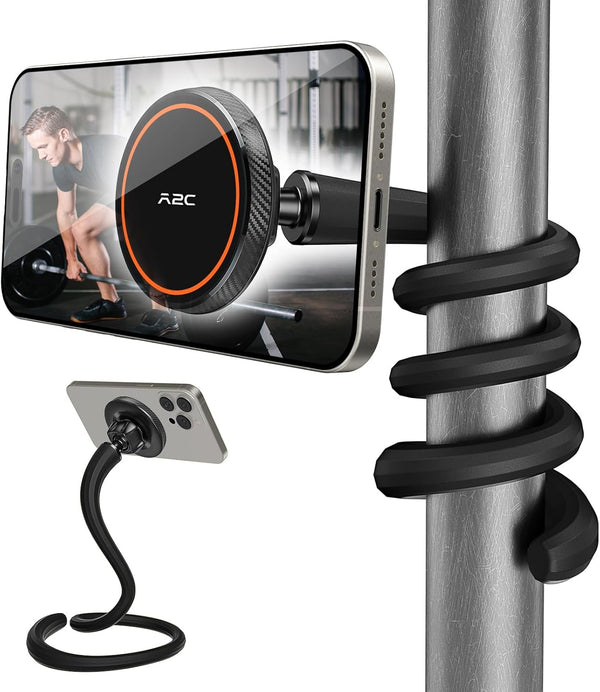 Gooseneck Magnetic Phone Holder for Gym