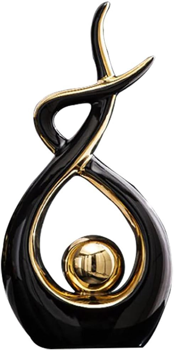 Modern Abstract Ceramic Statue Decor