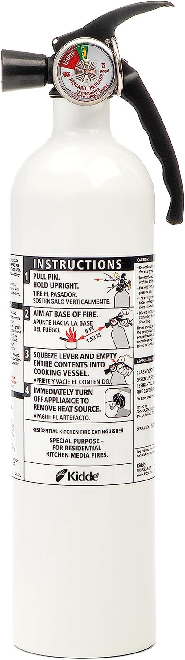 Kitchen Fire Extinguisher for Grease Fires