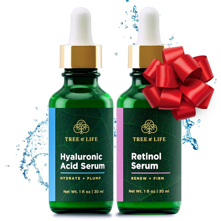 Trio Facial Kit: C, Retinol, HA - 3oz