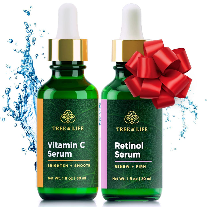 Trio Facial Kit: C, Retinol, HA - 3oz