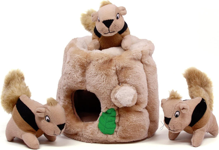 Squeakin' Squirrels Plush Replacement Dog Toys - 3 Pack