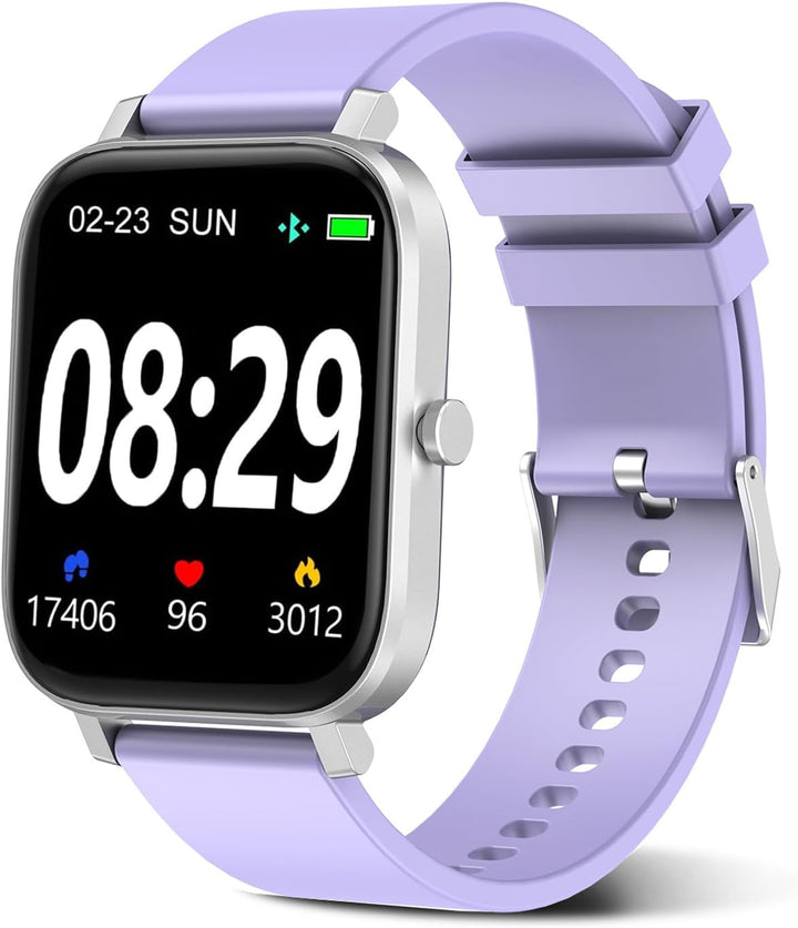 Smart Watch for Men Women Smartwatch 1.83" for   Android Phone Compatible, Fitness Tracker Watch with Pedometer, Heart Rate/Sleep Monitor, Blood Oxygen, IP68 Waterproof