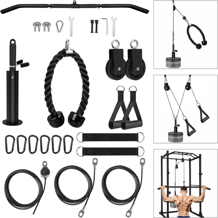 LAT Pull Down & Cable Machine Attachment