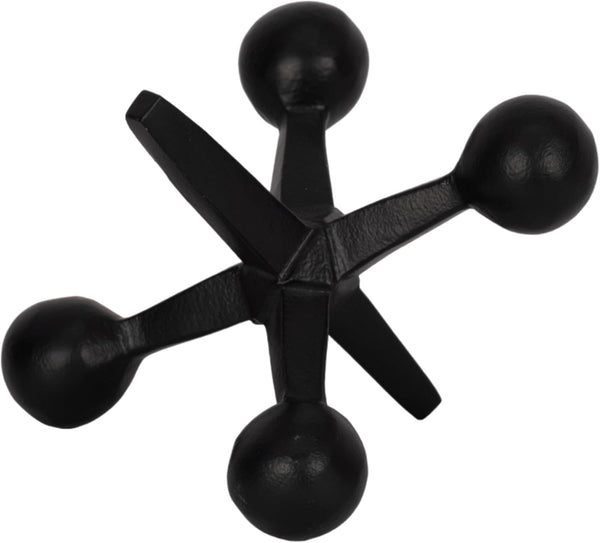 Modern Black Metal Abstract Decor