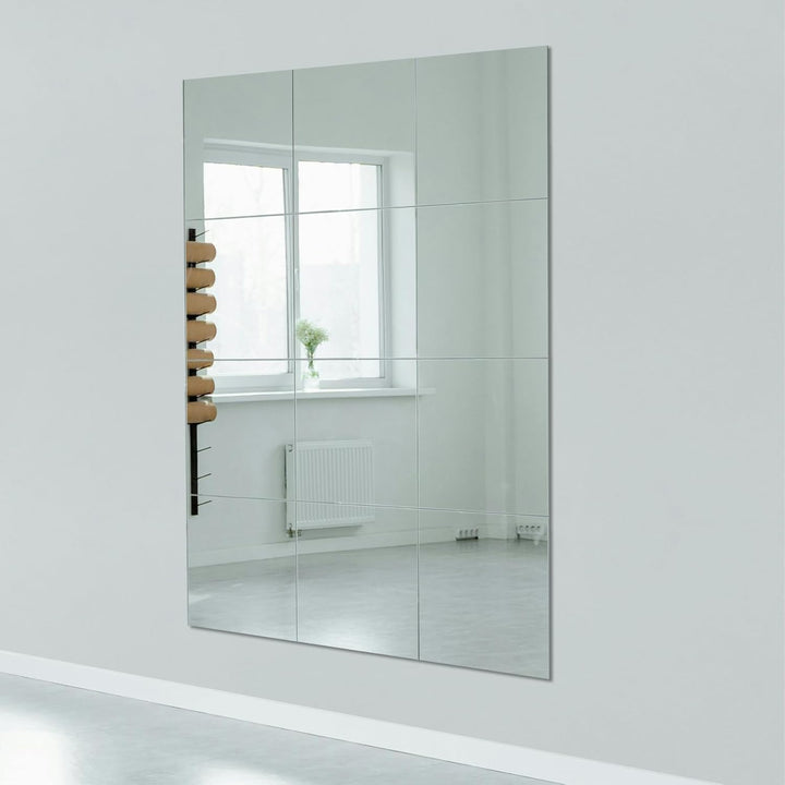 12x12 Gym Mirror Tiles – 12 Pcs
