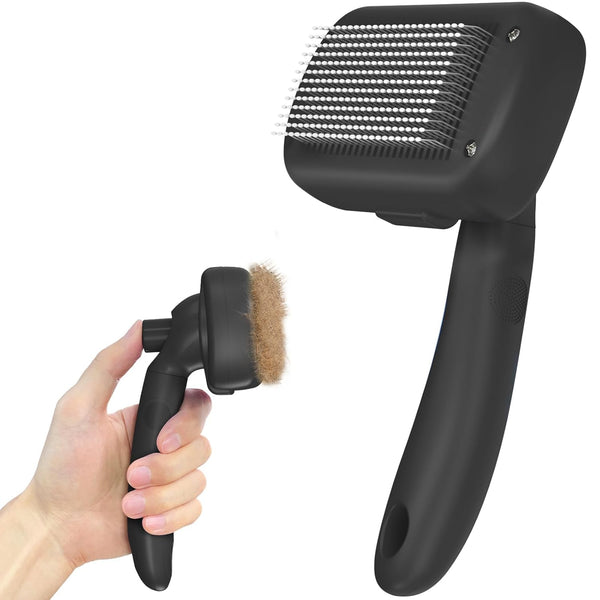 Self-Cleaning Shedding Brush for Pets