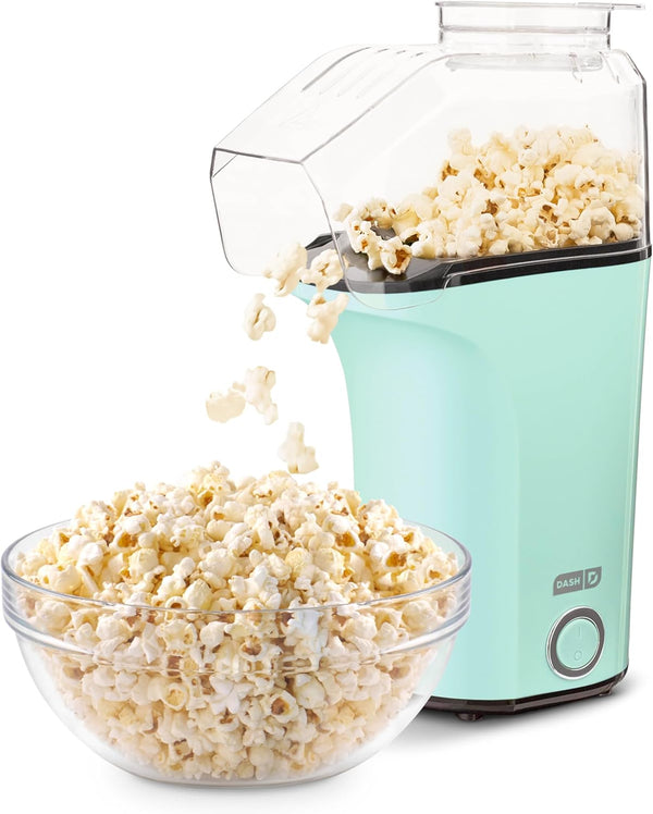 Hot Air Popcorn Maker – 16 Cups Aqua