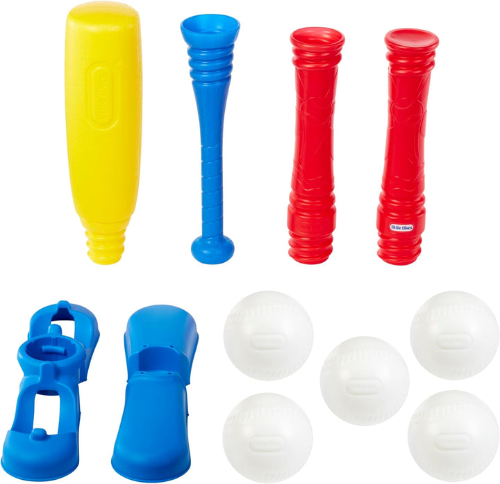 T-Ball Set, Red, 5 Balls, for Toddlers Ages 18+ Months –  Exclusive