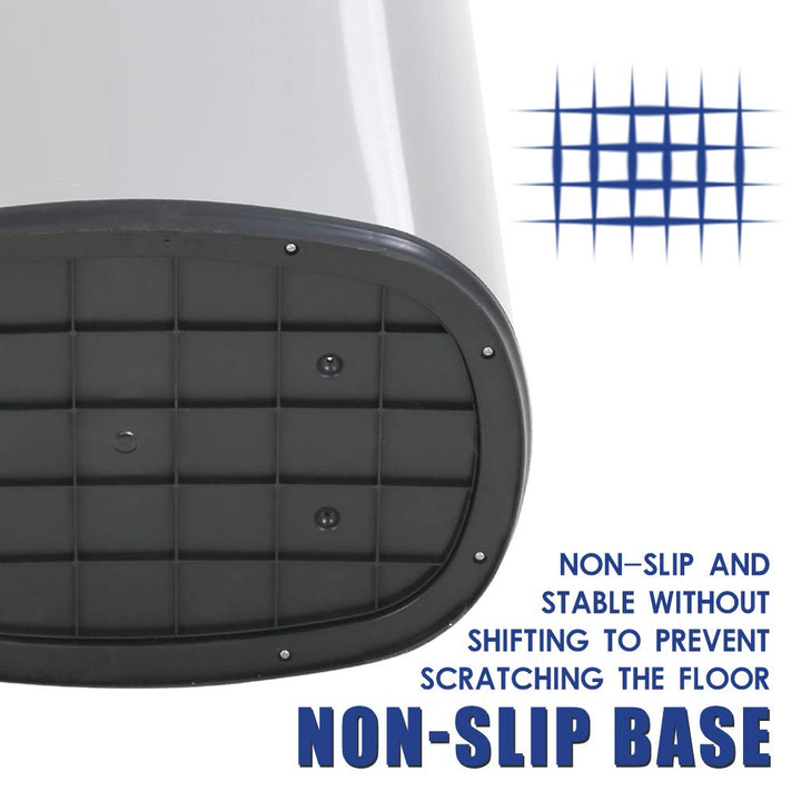 13 Gal Touch-Free Stainless Steel Trash Can