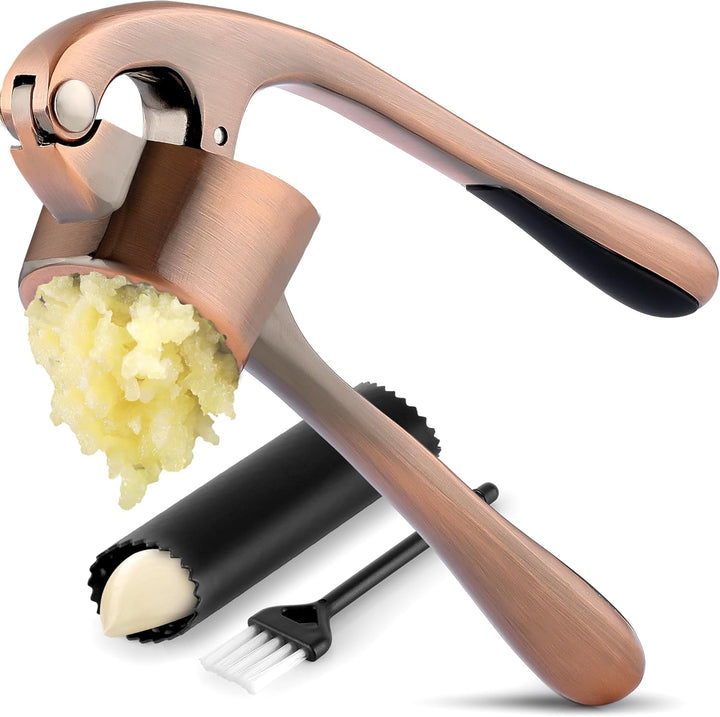 Premium Garlic Press Set - Rust Proof