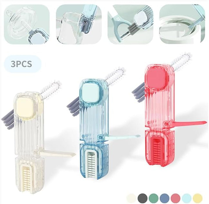 3-in-1 Cup Lid & Bottle Cleaner Set
