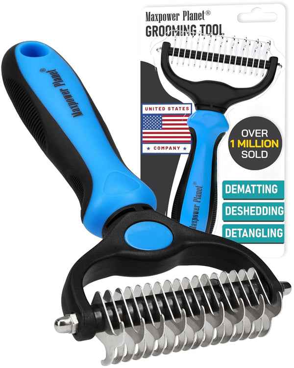 Double-Sided Deshedding Grooming Rake