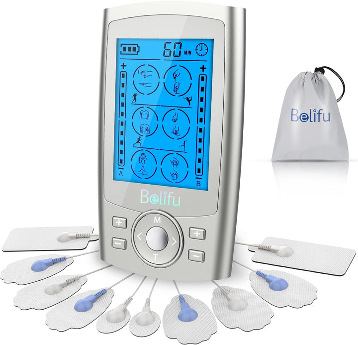 Dual Channel TENS EMS Muscle Stimulator