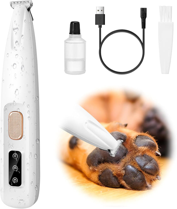 18mm Electric Dog Paw Trimmer with LED