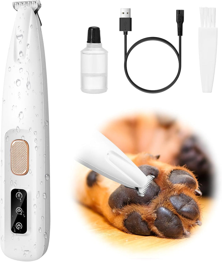 18mm Electric Dog Paw Trimmer with LED