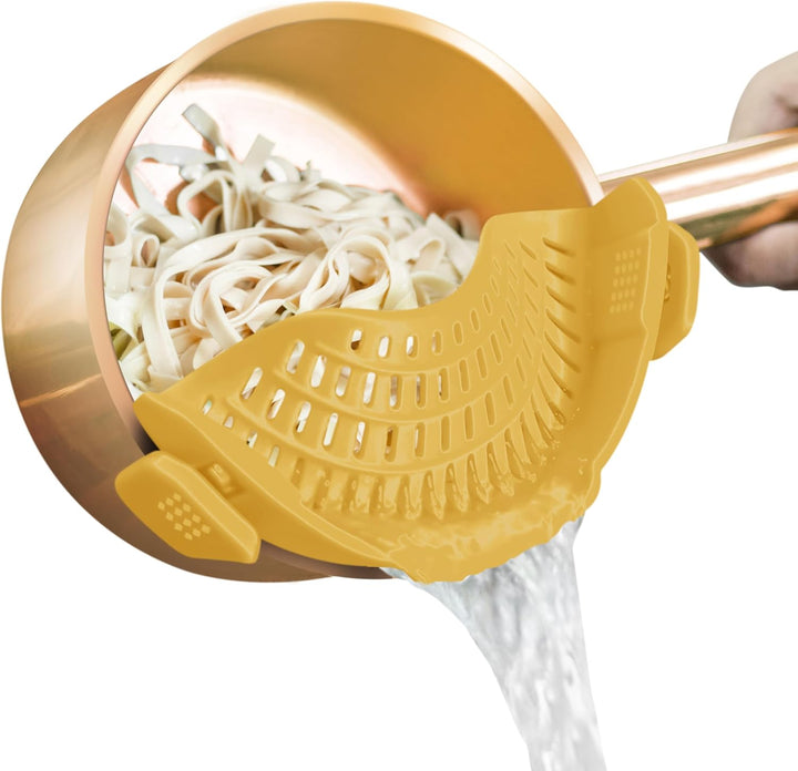 Silicone Clip-On Strainer for Pots & Pans