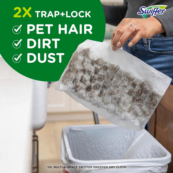 Heavy Duty Sweeper Cloths with Febreze